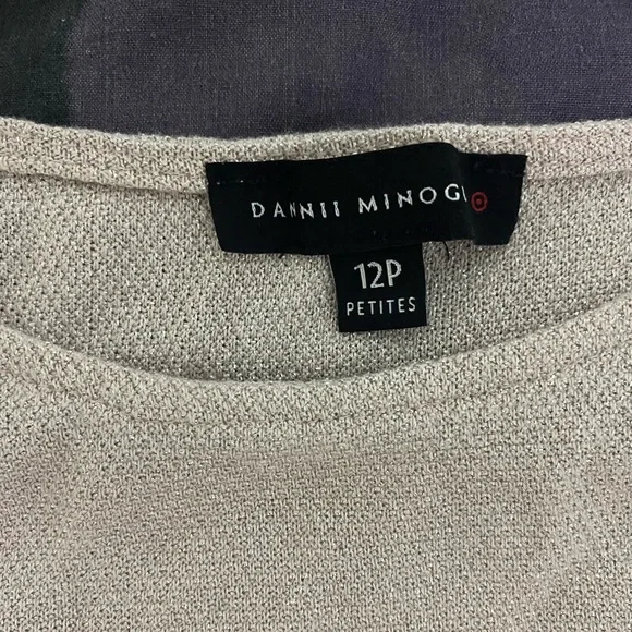 Dannii Minogue Petites sparkly cream top - Picture 2 of 5